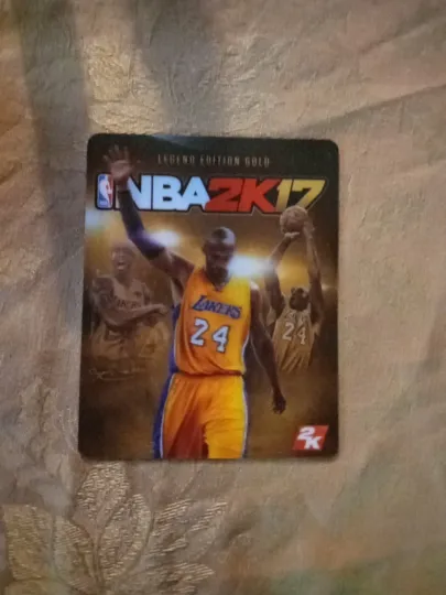 Discover NBA Kobe Bryant 24 2k17 Legend Edition Gold La Lakers Holographic Magnet