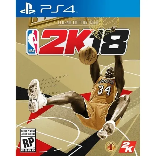 Discover NBA 2K18 Legend Edition Gold. Includes Shaq Poster and NBA Trading Cards