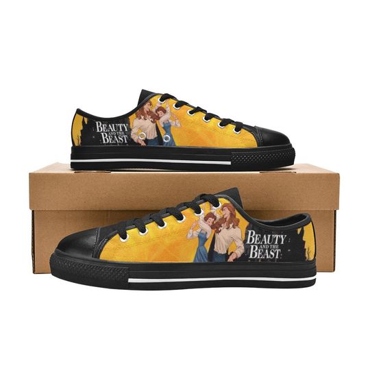 Discover Beauty and the Beast Women's Low Top Shoe Sneakers
