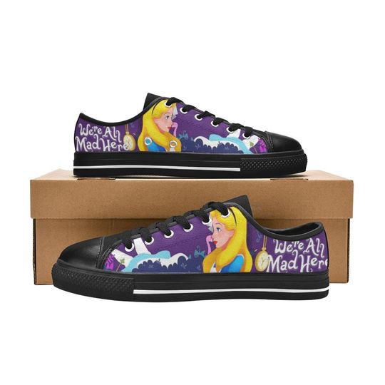 Alice In Wonderland Women's Low Top Shoe Sneakers