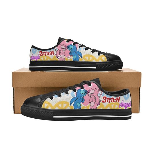 Stitch and Angel Women's Low Top Shoe Sneakers