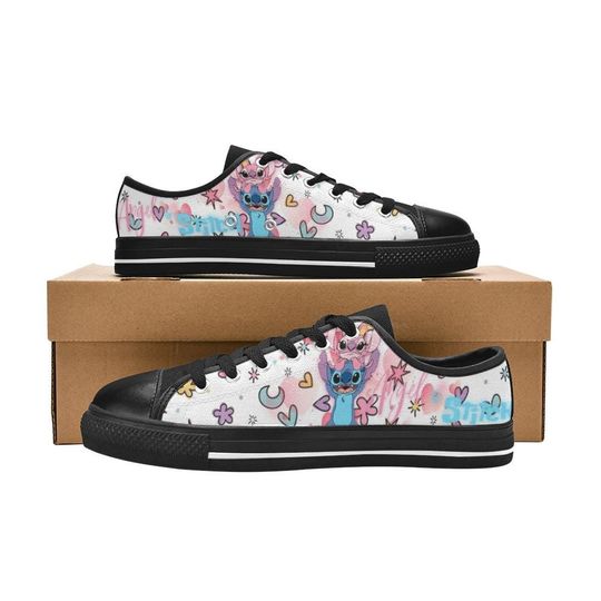 Stitch and Angel Women's Low Top Shoe Sneakers