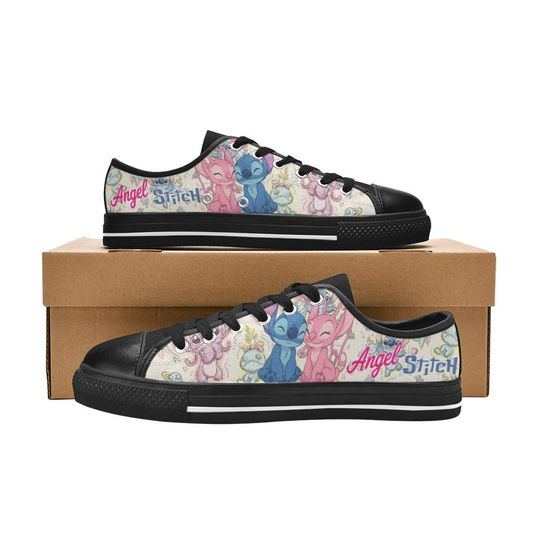 Stitch and Angel Women's Low Top Shoe Sneakers