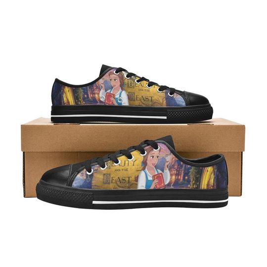 Beauty and the Beast Women's Low Top Shoe Sneakers