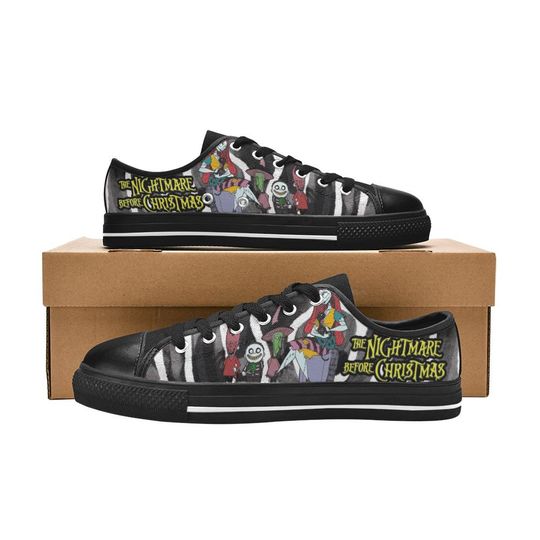 The Nightmare Before Christmas Women's Low Top Shoe Sneakers