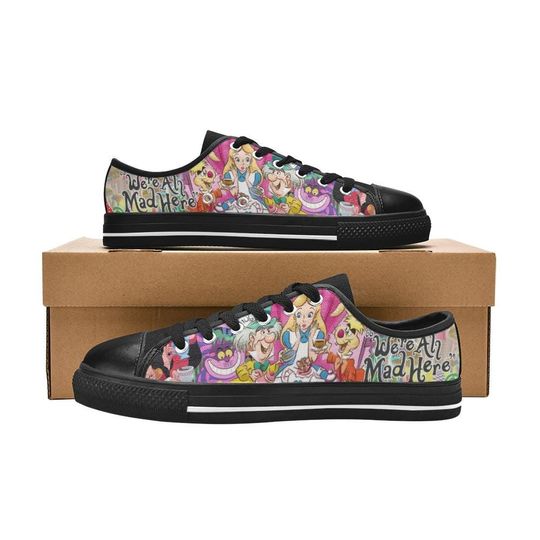Alice In Wonderland Women's Low Top Shoe Sneakers