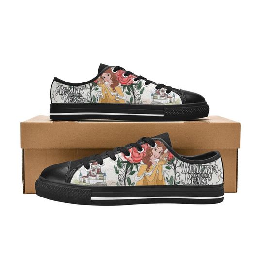 Discover Beauty and the Beast Women's Low Top Shoe Sneakers