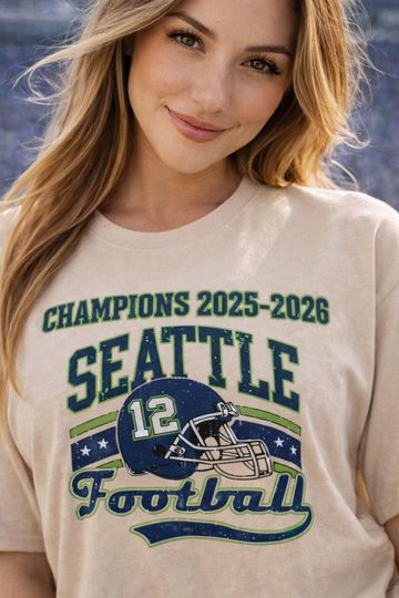 Discover Seattle Seahawks Super Bowl Champions T Shirt | Seahawks Football Championship Shirt