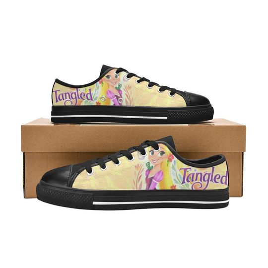 Discover Tangled Princess Rapunzel Women's Low Top Shoe Sneakers