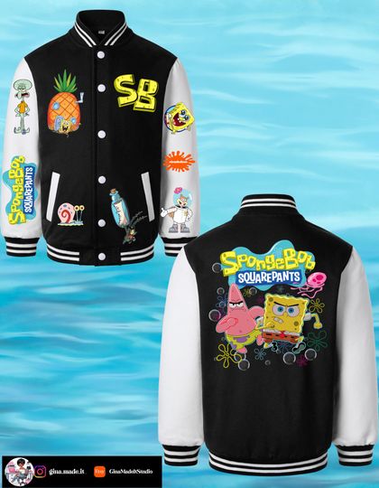Discover SpongeBob  Varsity Jacket for Kids