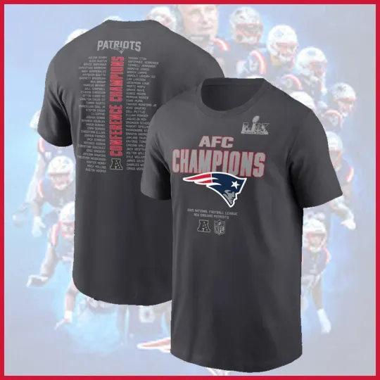 Discover New England Patri 2025 A..F.C Champions Roster Gift For Fans Fastship