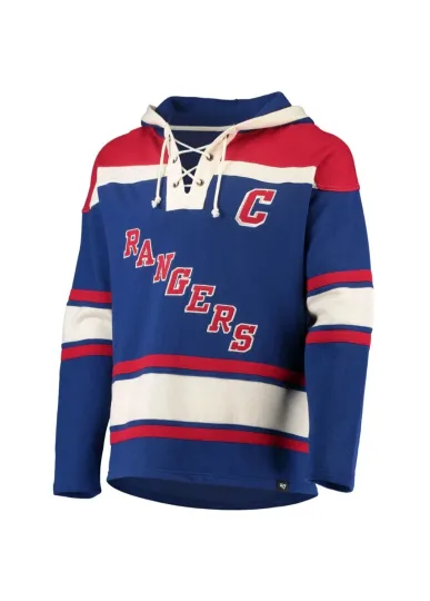 Men's '47 Wayne Gretzky New York Rangers Hockey Lacer Hoodie