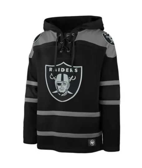 Las Vegas Raiders '47 Hockey Lacer Hoodie