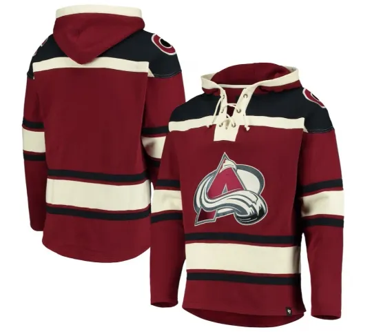 Discover NHL Colorado Avalanche '47 Hockey Lacer Hoodie New Mens Big & Tall Sizes $140