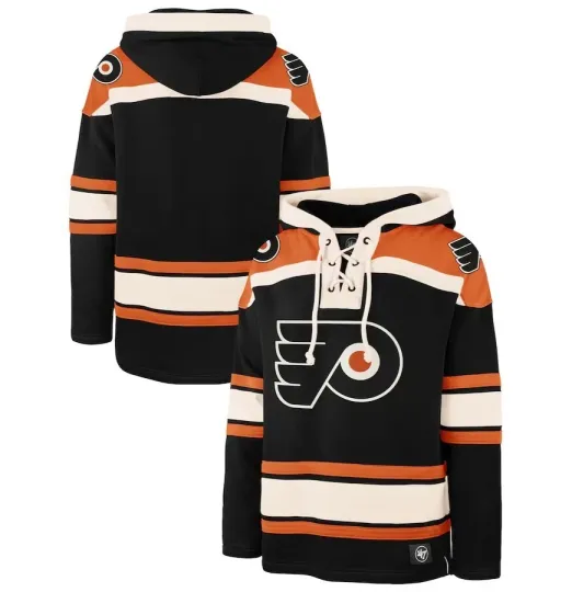 Discover NHL Philadelphia Flyers '47 Hockey Lacer Hoodie New Mens Big & Tall Sizes $140