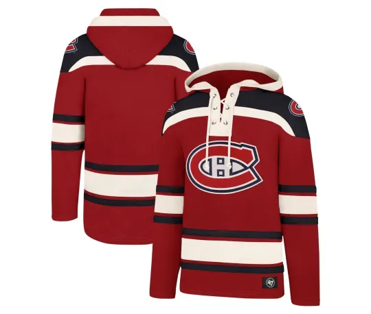 Discover NHL Montreal Canadiens '47 Hockey Lacer Hoodie New Mens Big & Tall Sizes $140