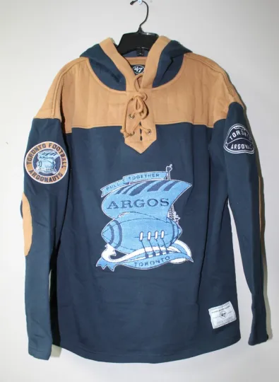 Discover Toronto Lacer jersey style mid weight cotton hoodie