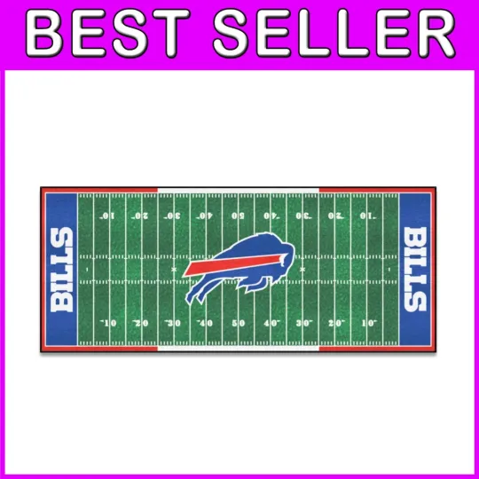 Discover football Football Field Runner Mat