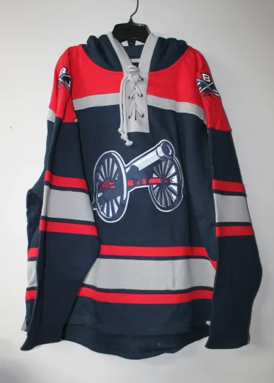 Discover Columbus Lacer jersey mid weight cotton hoodie