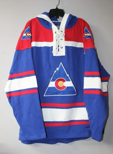 Discover Colorado Rockies Lacer style midweight cotton hoodie