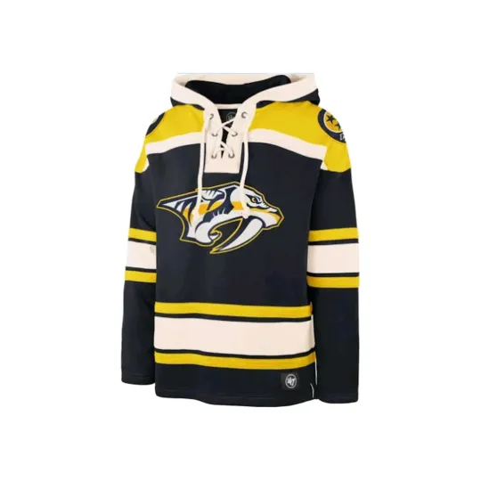 Discover Nashville Predators 47 Brand Superior Lacer Hoodie Mens Hockey