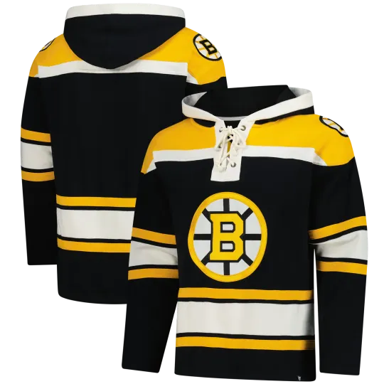 Men's '47 Boston Bruins Hockey Lacer Hoodie