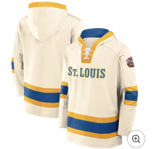St. Louis Blues Fanatics 2025 Winter Classic Fleece Pullover Hoodie
