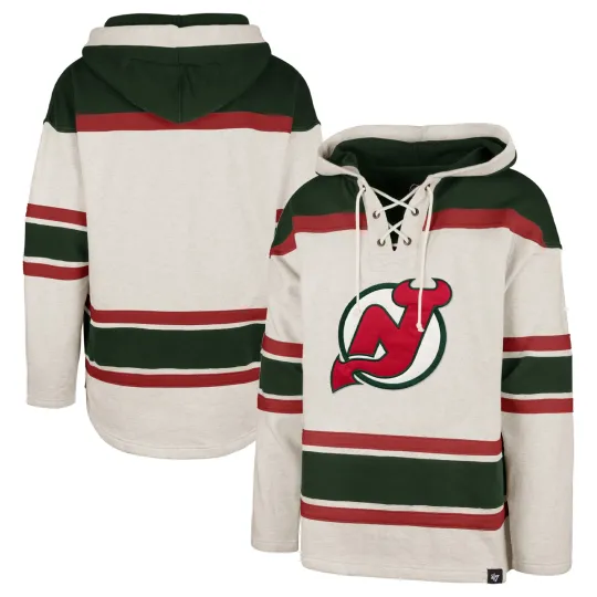 Discover Men's '47 New Jersey Devils Hockey Lacer Hoodie