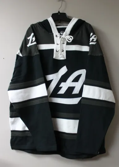 Discover Los Angeles Lacer jersey style mid weight cotton hoodie