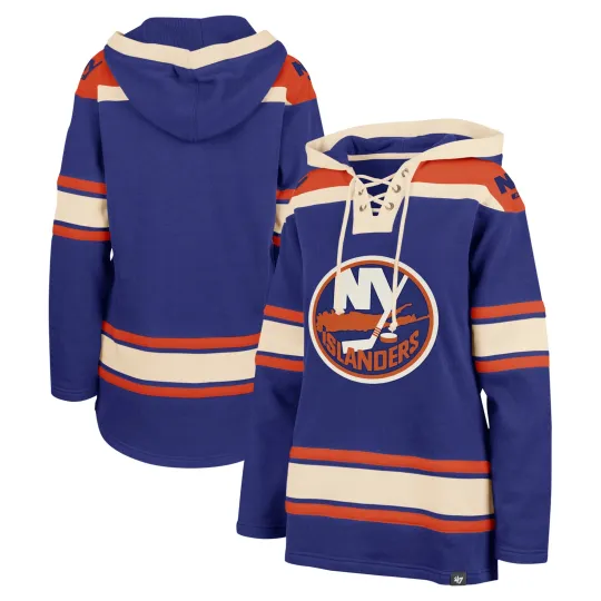 Women's '47 New York Islanders Hockey Lacer Hoodie