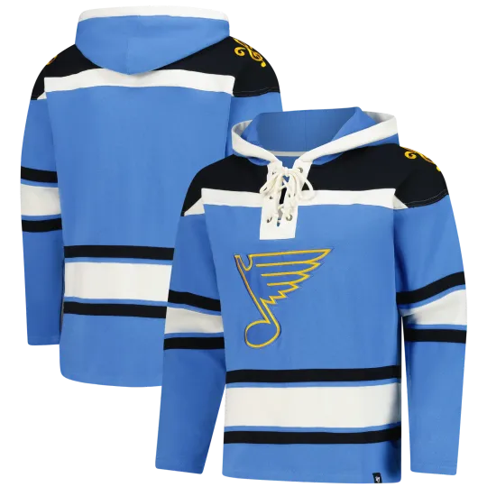 Men's '47 St. Louis Blues Hockey Lacer Hoodie