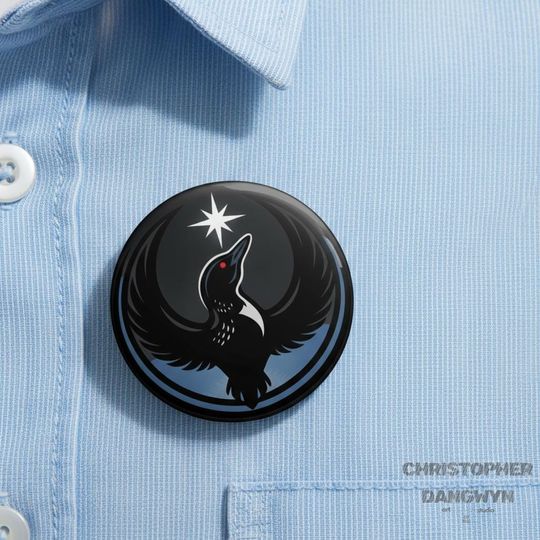 Minnesota Rebel Loon Pin Button, Abolish ICE Pin Button, Ice Out Protests, Immigrant Rights, Minnesota Resistance Pin