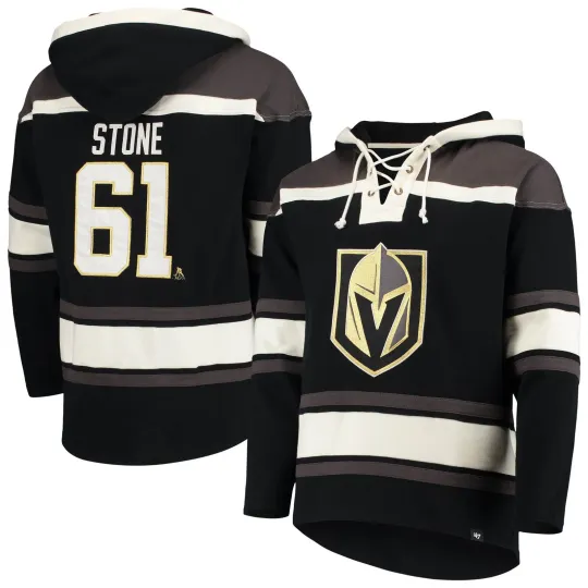 Discover Men's '47 Mark Stone Vegas Golden Knights Hockey Lacer Hoodie
