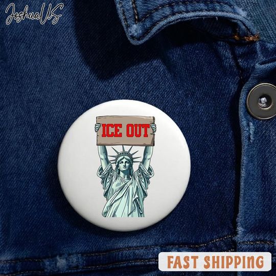 Ice Out Pin, USA People Support Pin, Be Good Pin Buttons,  Renee Nicole Good Pin Button, ABOLISH ICE, Anti Trump Pin, Stop Ice Pin