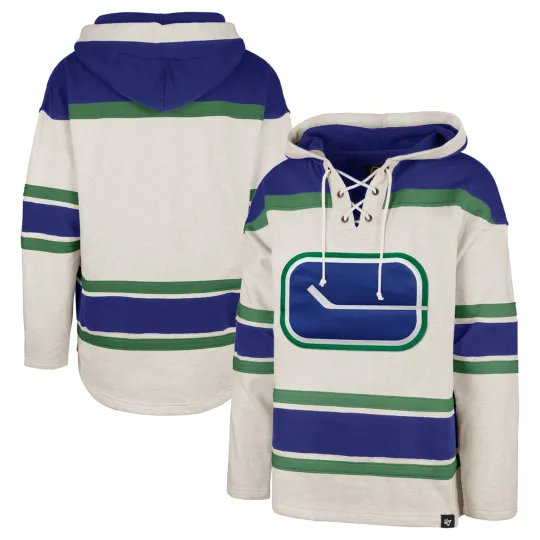 Discover Men's '47 Vancouver Canucks Hockey Lacer Hoodie