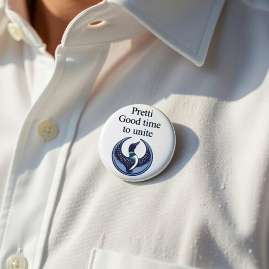 Discover Bruce Streets of Minneapolis Pin | Ice Out Protest Button | Be Good Pretti Statement Pin