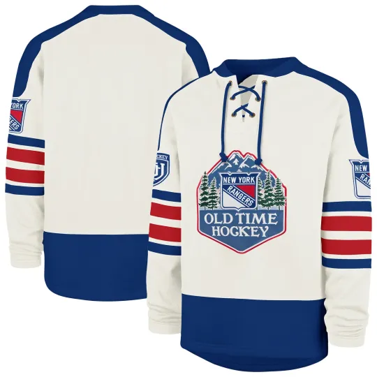 Men's '47 New York Rangers Hockey Lacer Hoodie