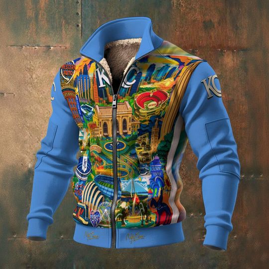 Kansas City Unisex Fleece Jacket