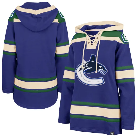 Discover Women's '47 Vancouver Canucks Hockey Lacer Hoodie