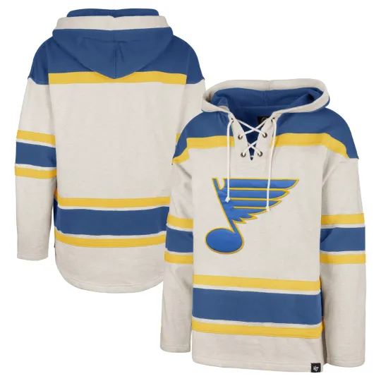 Men's '47 St. Louis Blues Hockey Lacer Hoodie