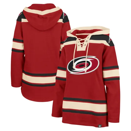 Discover Women's '47 Carolina Hurricanes Hockey Lacer Hoodie