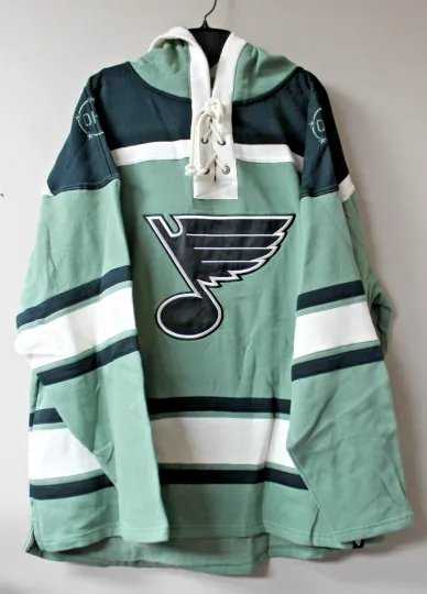 Discover St. Louis OHT Lacer jersey style mid weight cotton hoodie