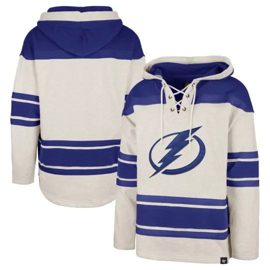 Discover Men's '47 Tampa Bay Lightning Hockey Lacer Hoodie