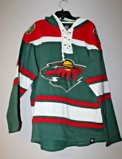 Discover New Minnesota old time jersey style mid weight cotton hoodie