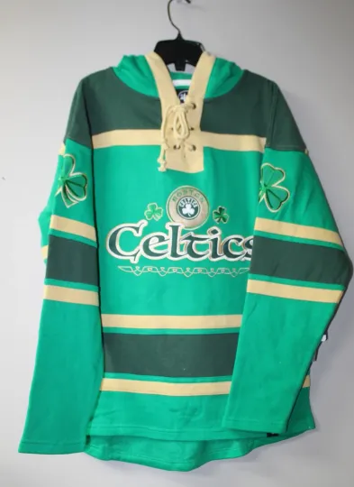 Discover Boston Lacer jersey Shamrock mid weight cotton hoodie