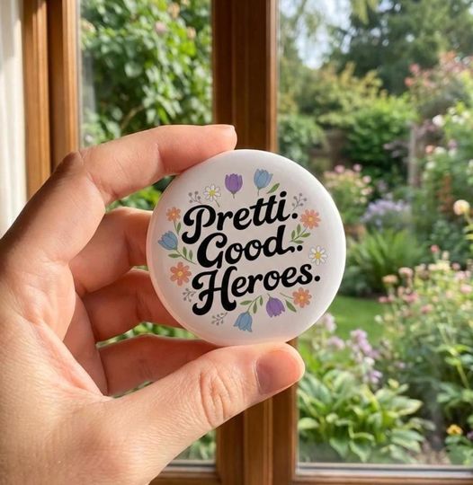 Discover Be Pretti Good Pin, Anti ICE Pin, Be Good Button, Anti Ice Agents Protest Pin, No ICE Political Activist Design, ICE Out Button Pin