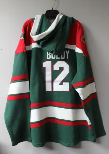 Discover New NHL Minnesota Wild #12 BOLDY Lacer hoodie