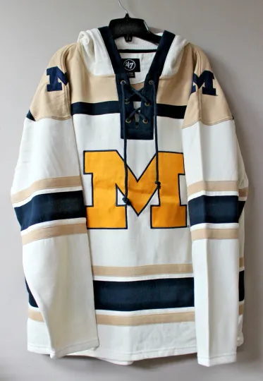 Discover NCAA Michigan Wolverines Hockey Jersey