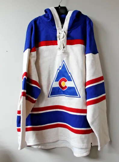 Discover Colorado Rockies Lacer style mid weight cotton hoodie