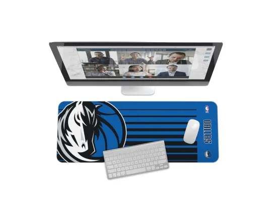 Discover SOAR NBA Dallas Mavericks Desk Mat 31.5x12" Non-Slip Water Resistant